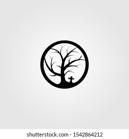 dead wood symbol logo vector icon illustration design