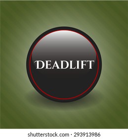 Deadlift black shiny emblem
