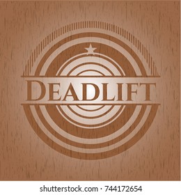 Deadlift realistic wooden emblem