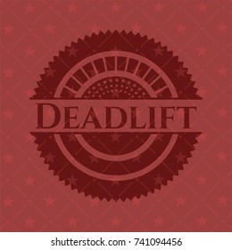 Deadlift red emblem