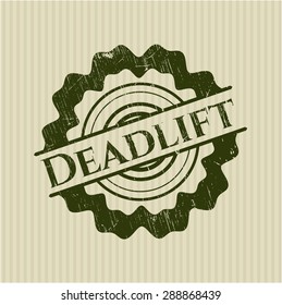 Deadlift rubber seal