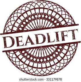 Deadlift rubber seal