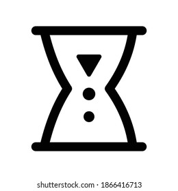 Deadline aim icon.hourglass,timer,countdown (vector illustration)