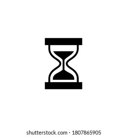 Deadline  Icon in black flat glyph, filled style isolated on white background