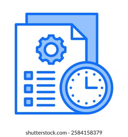 Deadline Icon Element For Design