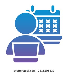 Deadline Icon Element For Design