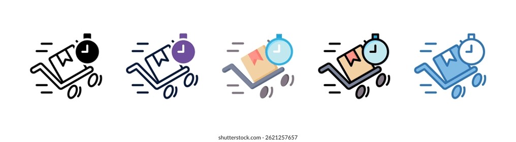Deadline Icon Element For Design