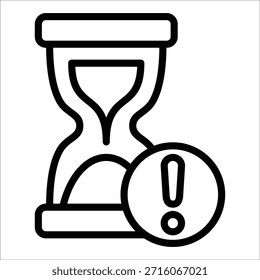 Deadline Icon Element For Design