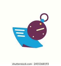 Icono de fecha límite, ícono aislado en fondo claro, perfecto para Sitio web, blog, logotipo, Diseño gráfico, redes sociales, UI, App móvil