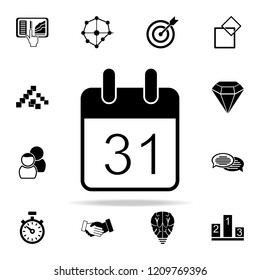 deadline icon. Software development icons universal set for web and mobile