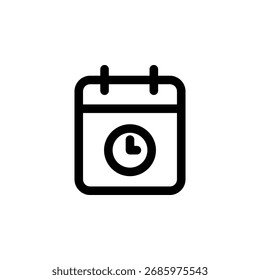 Deadline Icon for Time and Urgency