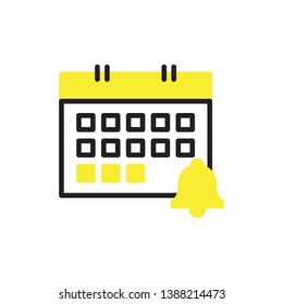 deadline icon vector design modern style