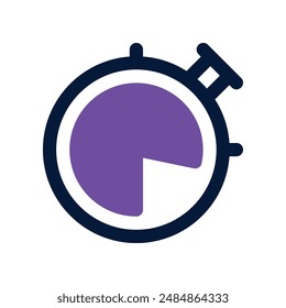 deadline icon. vector dual tone icon for your website, mobile, presentation, and logo design.
