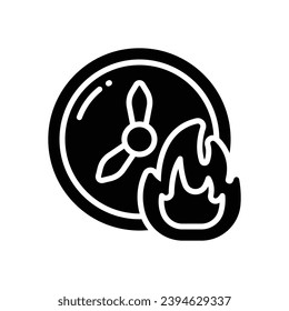 deadline icon. vector glyph icon for your website, mobile, presentation, and logo design.