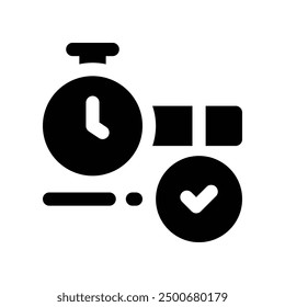 Icono de glifo de Vector para su Sitio web, móvil, presentación y diseño de logotipo.
