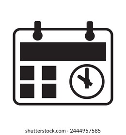 deadline icon vector illustration design template