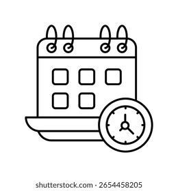 Stilsymbol für die Vektorgrafik-Gliederungsgrafik. EPS 10-Datei