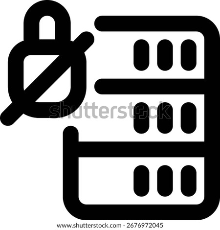 Deadlock, Logjam, Deadlocked Outline Icon