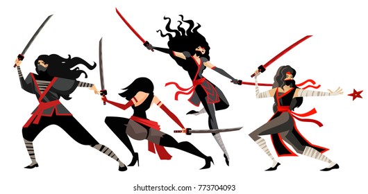 deadly female ninja