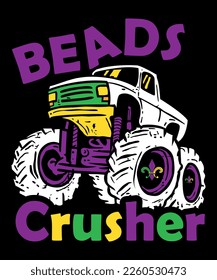 Deads Crusher,
Shirt Print Template, SVG, Mardi Gras Shirt, Mardi grass Design, Mardi Gras Print