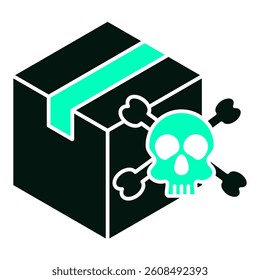 Deadstock icon visualized simply Dualtone style.