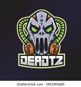 Deadtz Esports Logo. Toxic Logo. Esport Team Logo. Streamer Gaming Logo. Gaming Creator House Illustrator. Streamer Emblem. Fantasy Illustratoion. Game Content Symbol.