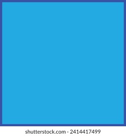 Deaf blue border and light blue card design