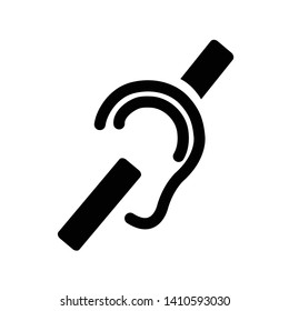 Deafness deaf hearing ear Accessibility 