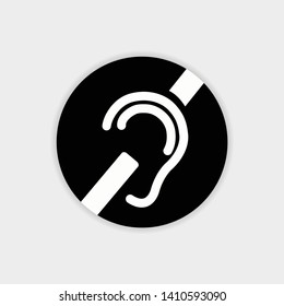 Deafness deaf hearing ear Accessibility 