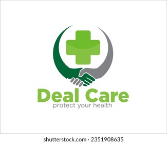 deal care logo designs simple modern for medical service