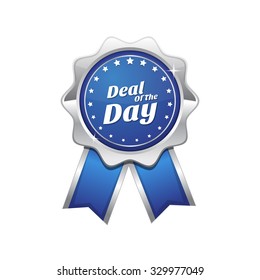 Deal Of The Day Blue Vector Icon Design