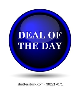 Deal of the day icon. Internet button on white background. EPS10 vector