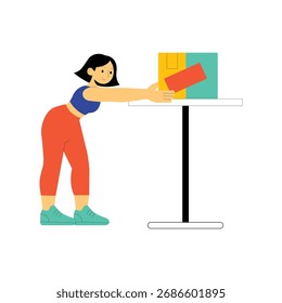 Deal Grab Flat Vector Illustration 