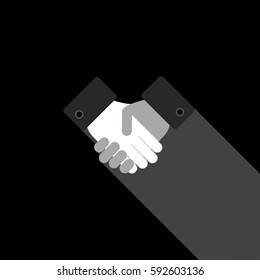deal hands black