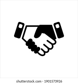 Deal Handshake Icon Vector Graphic Illustration