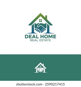 Deal home logo design template