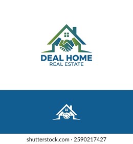 Deal home logo design template