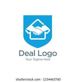 Deal Home Logo Template Design
