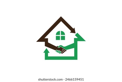 Deal Home Logo Vektorgrafik Bild
