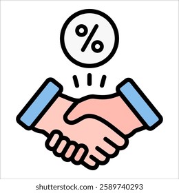 Deal Icon Element For Design