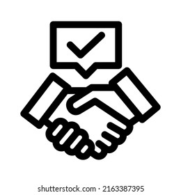 deal icon or logo isolated sign symbol vector illustration - high quality black style vector icons
