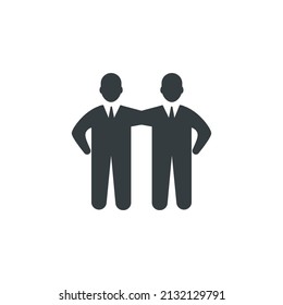 Deal icon, vector deal icon, vector illustration