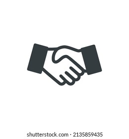 Icono de trato, ilustración de vector de trato
