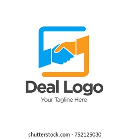 Deal Job Logo Template Design logo Vector template