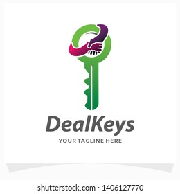 Deal Keys Logo Design Template