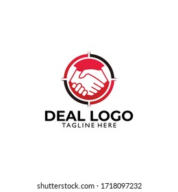 deal logo. icon vector isolated