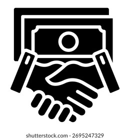Elemento De Ícone Do Deal Maker Para Design