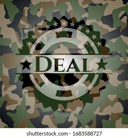 Trata sobre el patrón de camo. Ilustración vectorial. Detallado.