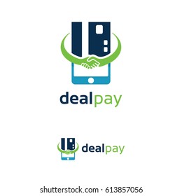 Deal Pay Logo Template Design
