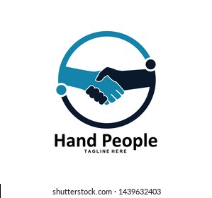 Deal People Logo Template Design icons. logo symbol iconic, Deal logo designs template. Deal Work Logo Template